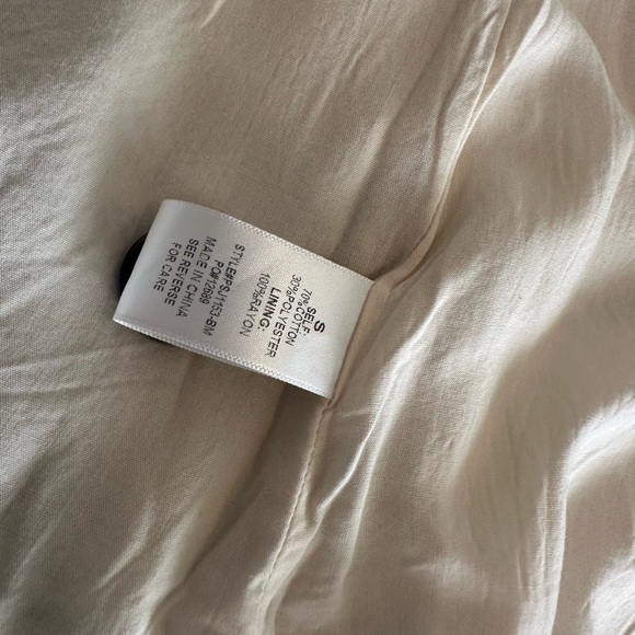 Bohme Womens Gray Single Breasted Blazer Jacket Pocket Front Lined Size S. - Picture 7 of 7